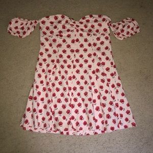 Forever 21 Off the Shoulder Mini Dress